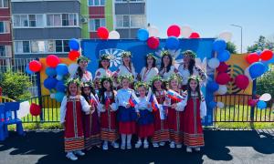 Артисты готовятся к выступлению